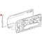 Uro Parts M-Benz W126 82-91 Door Seal, 1267200378 1267200378 - alternate 2